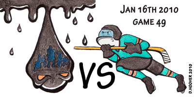 Sharks v Oilers