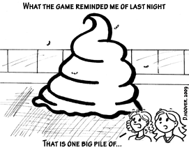 a big pile of poop
