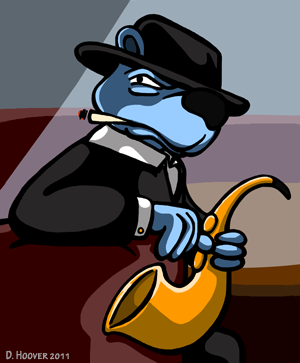 blues bear