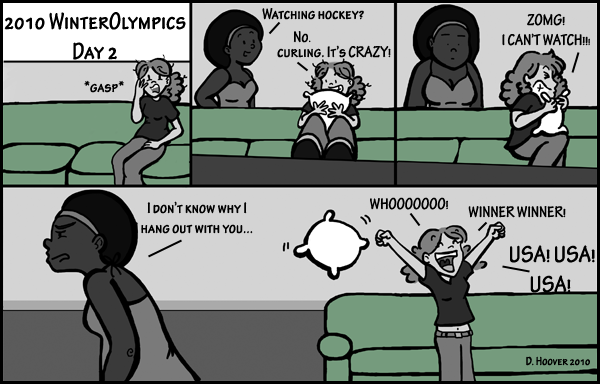 comic number 1 for the 2010 winter olympics